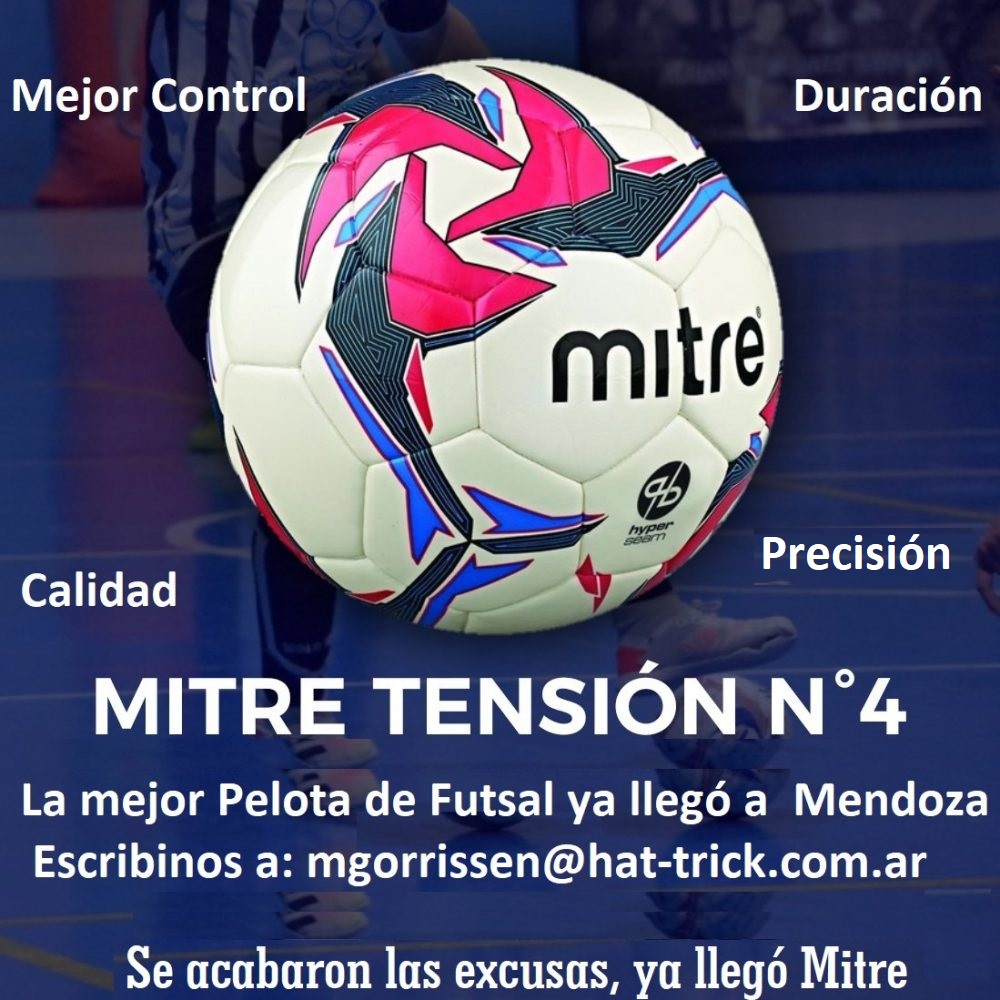 En el País ya se disfruta de la calidad de la pelota Mitre que llegó para quedarse definitivamente.