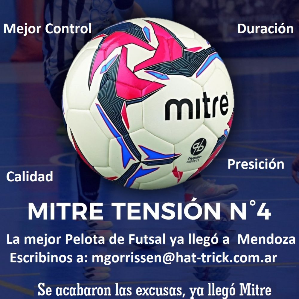 Mitre,  el mejor balón del Futsal ya juega en todo el país 