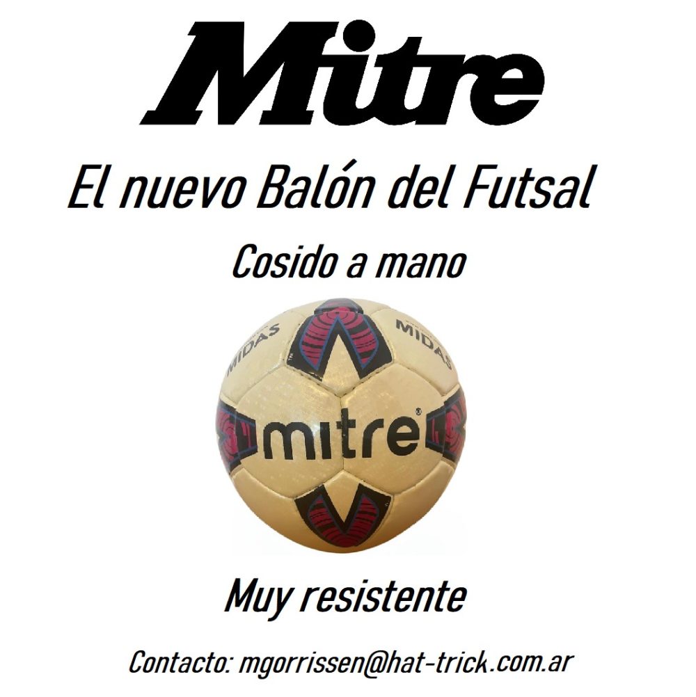 Mitre, el Balón del Futsal